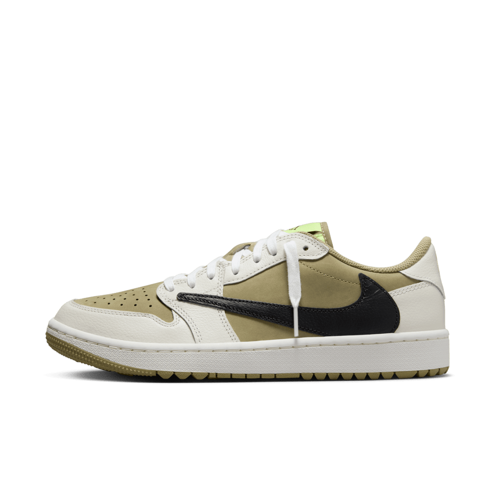 Air Jordan 1 Low Golf Travis Scott Neutral Olive FZ3124-200
