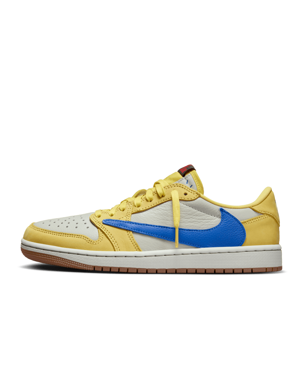 Women's Air Jordan 1 Low Travis Scott Canary DZ4137-700