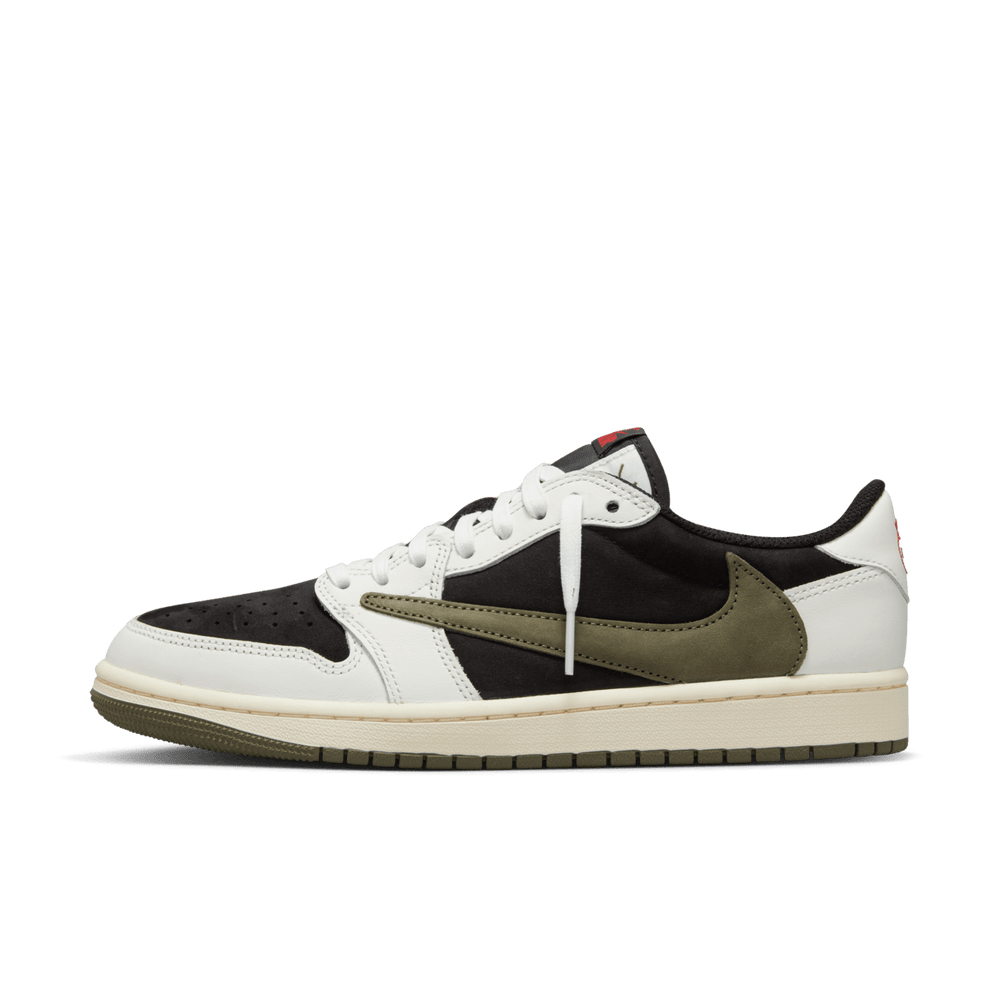Women's Air Jordan 1 Low Travis Scott Medium Olive DZ4137-106