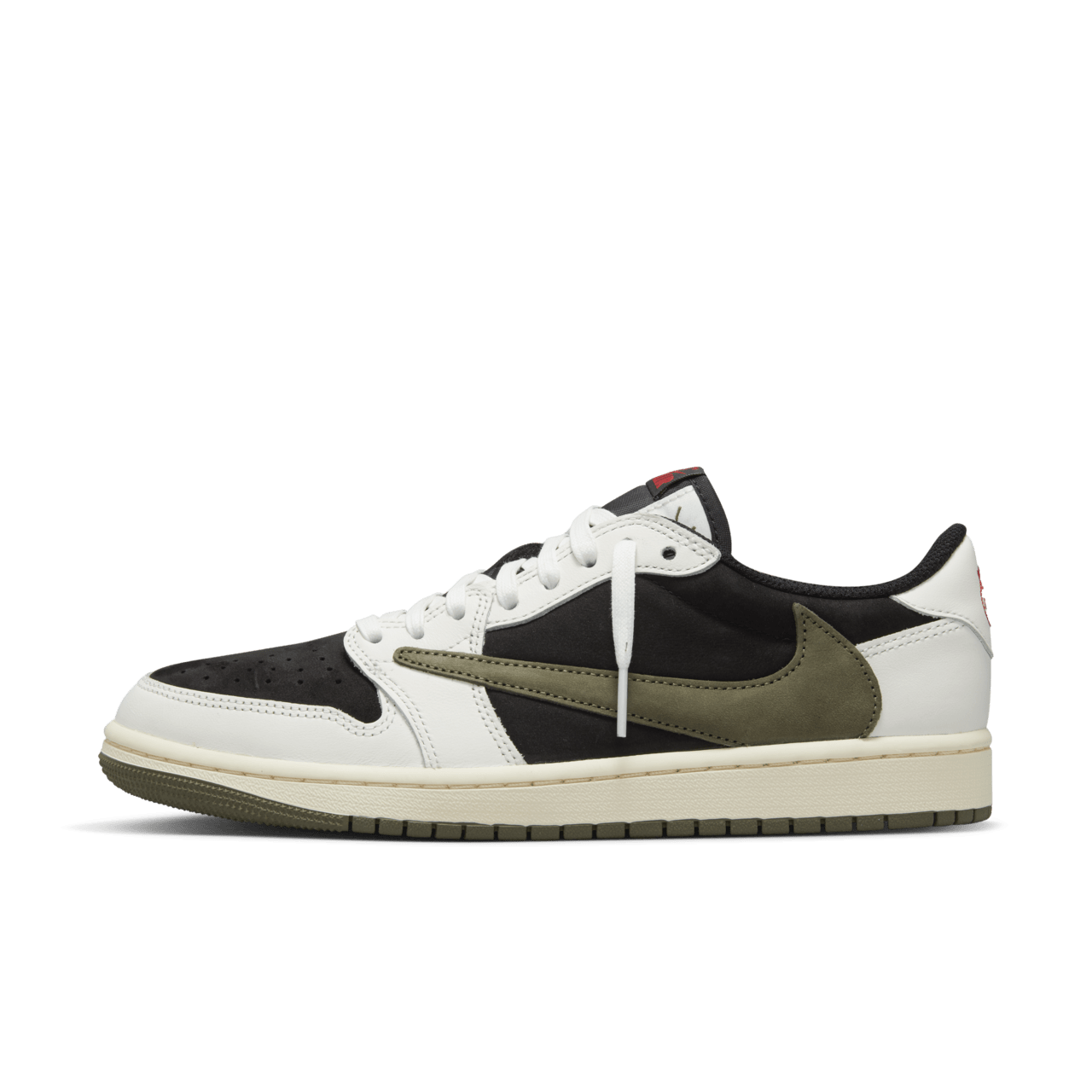 Women's Air Jordan 1 Low Travis Scott Medium Olive DZ4137-106