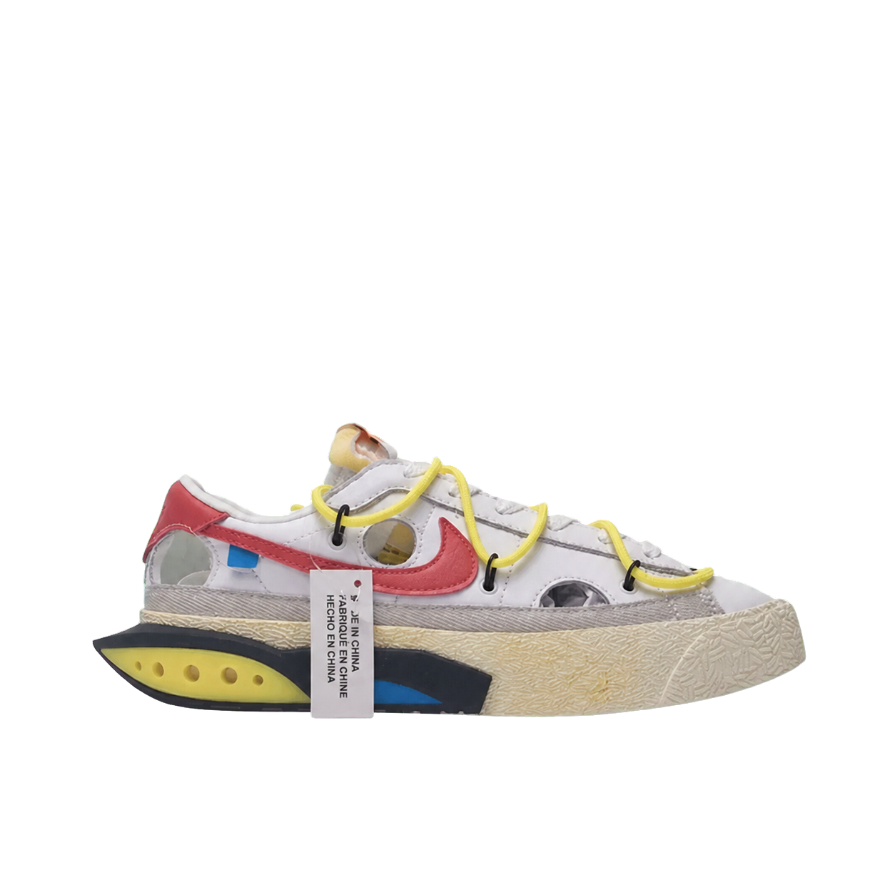 Nike x Off-White Blazer Low White University Red DH7863-100
